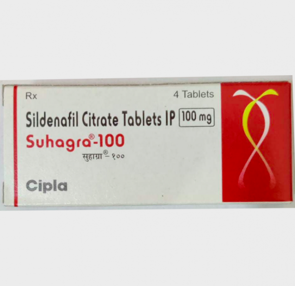 Suhagra 100 MG Tablet 4'S