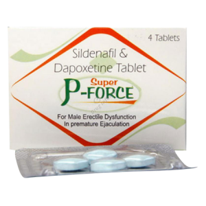Super P Force ED+PE Double Effect Tablet 4’S