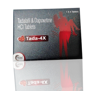 Tada-4x ED+PE Double Effect Tablet 4'S