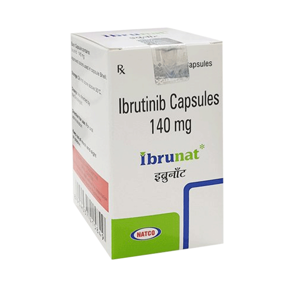 伊布替尼 依鲁替尼 Ibrunat 140 mg Capsule 30粒