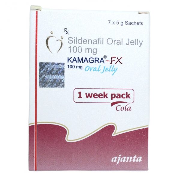 西地那非 Kamagra-FX 100mg Oral Jelly Cola