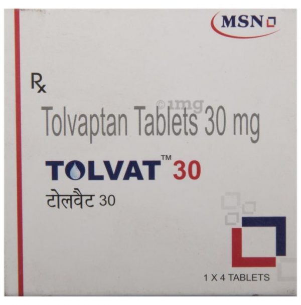 Tolvat 30mg Tablet 4'S