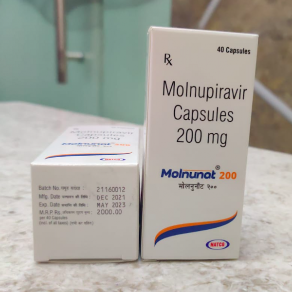 MOLNUNAT 200 Capsule 40'S (COVID-19)