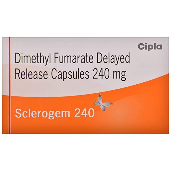 富马酸二甲酯肠溶胶囊 SCLEROGEM 240 mg  14粒