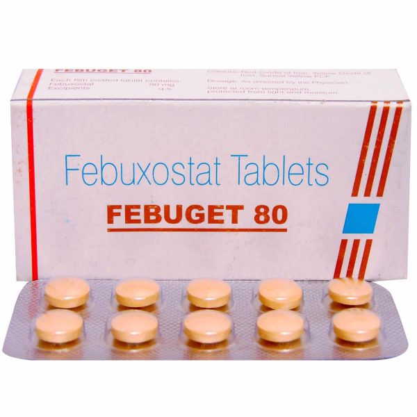 Febuget 80mg Tablet 30`S