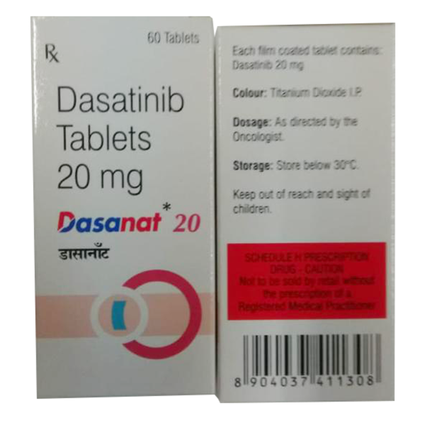 达沙替尼 Dasanat 20mg 60 片