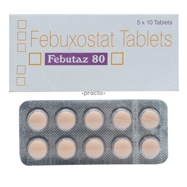 Febutaz 80mg Tablet 100`S