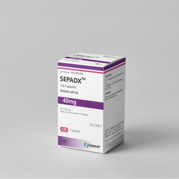 SEPADX 40mg Capsules 120`S (China demestic shipping Only)